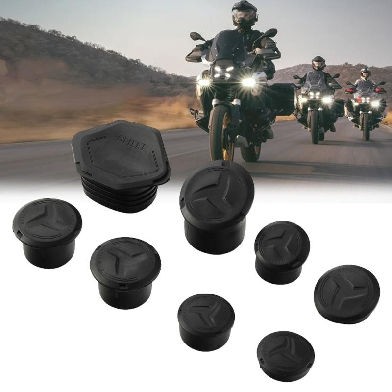 Motorbike Modification Accessory for R 1300 GS Motorcycle Frame Hole Cover Dustproof Caps Plug Frame Decorative End Cap