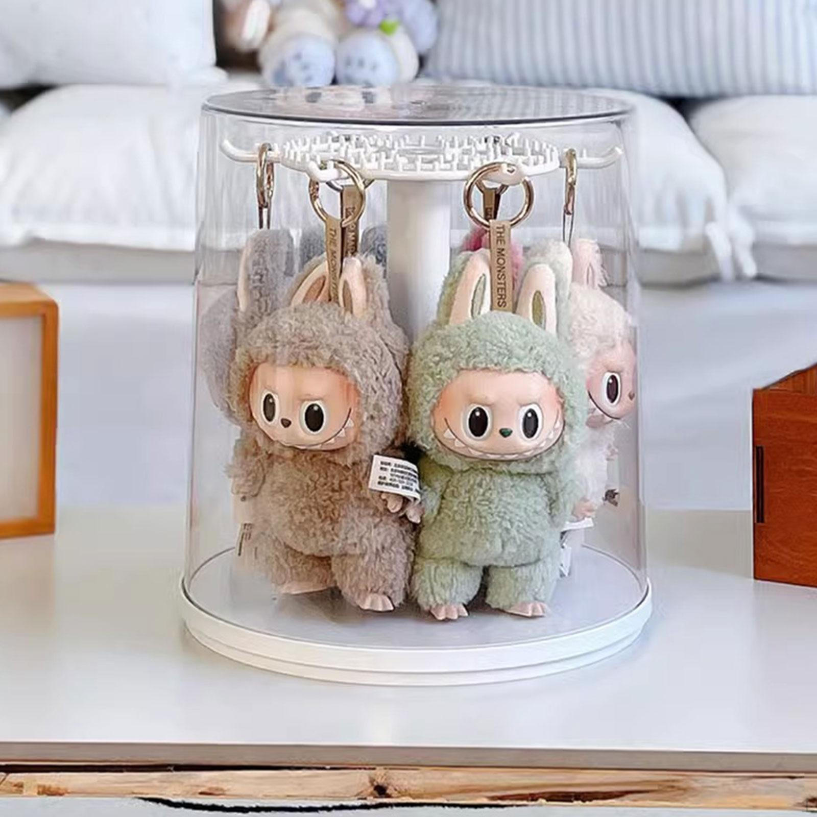 

Витрина для экшн-кукол и шармов с вращающимся механизмом белый