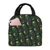 Custom H-Harryes Thermal Insulated Lunch Bag Women Men Witchcraft Portable Lunch Container for School Storage Food Box