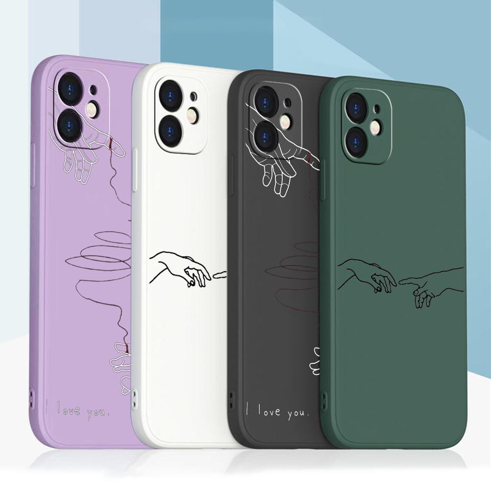 N70 jsou duchovně spojeni s někým se silikonovým pouzdrem na telefon s rovným okrajem na šňůrku pro Xiaomi Poco X5 Redmi Note13 Pro Realme Shockproof Cover