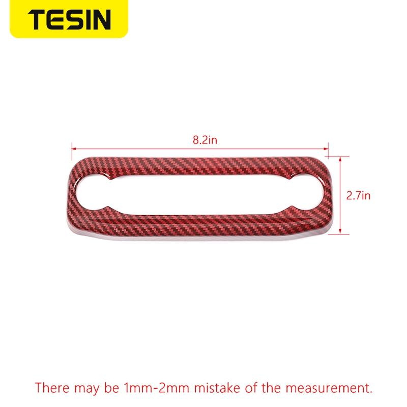 TESIN Autocolant ornamental pentru cadru de decorare a ecranului de navigație pentru consola centrală auto pentru Ford Bronco Sport 2022 Interior