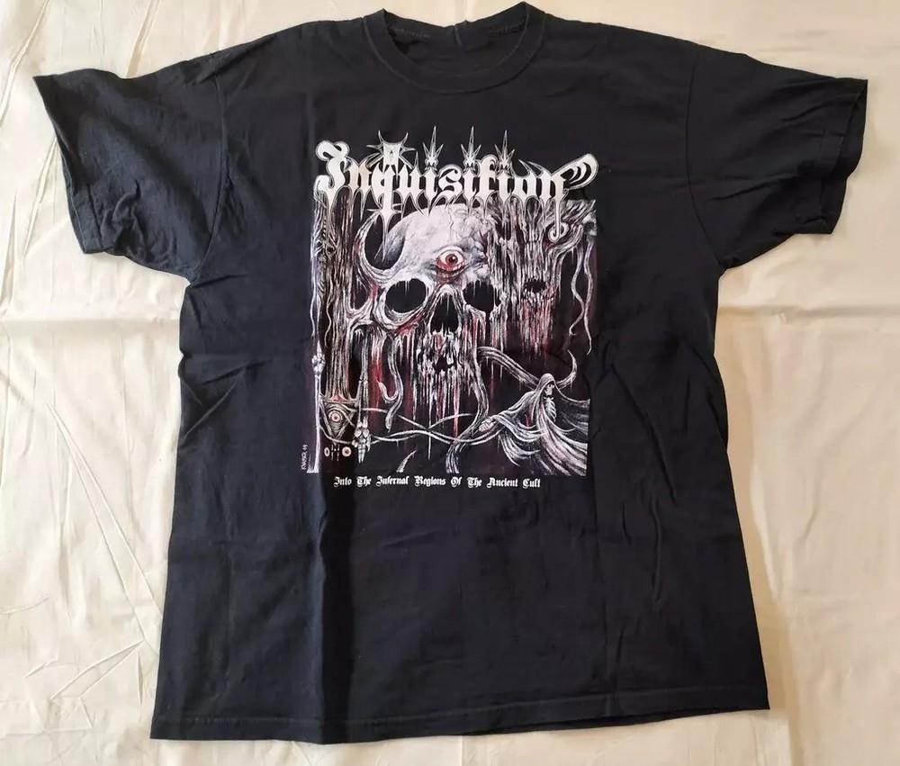Inquisition Band Music For Lovers Black  Cotton Full Size  BL784 Unisex T-Shirt M