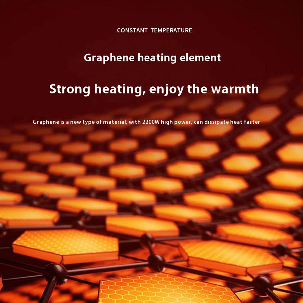 1500W Wall Mounted Air Conditioner Fans with Remote Control Electric Fan and Space Heater Winter Warmer 3 Speeds Adjustable