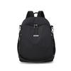 Solid Color Commuting Backpack for Women, Multi-layered Student Schoolbag, Fashionable and Versatile Shoulder Bag