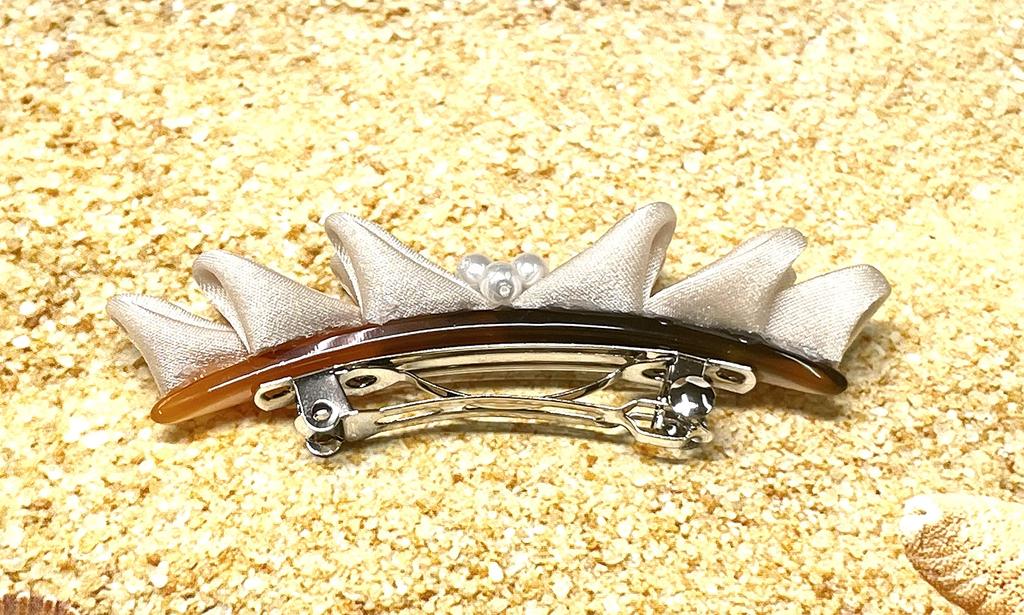 Tsumami Zaiku Barrette M em-151 (Off White)