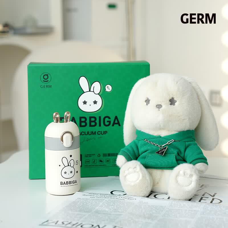 Germ Wish Star Rabbit Portable Insulated Cup
