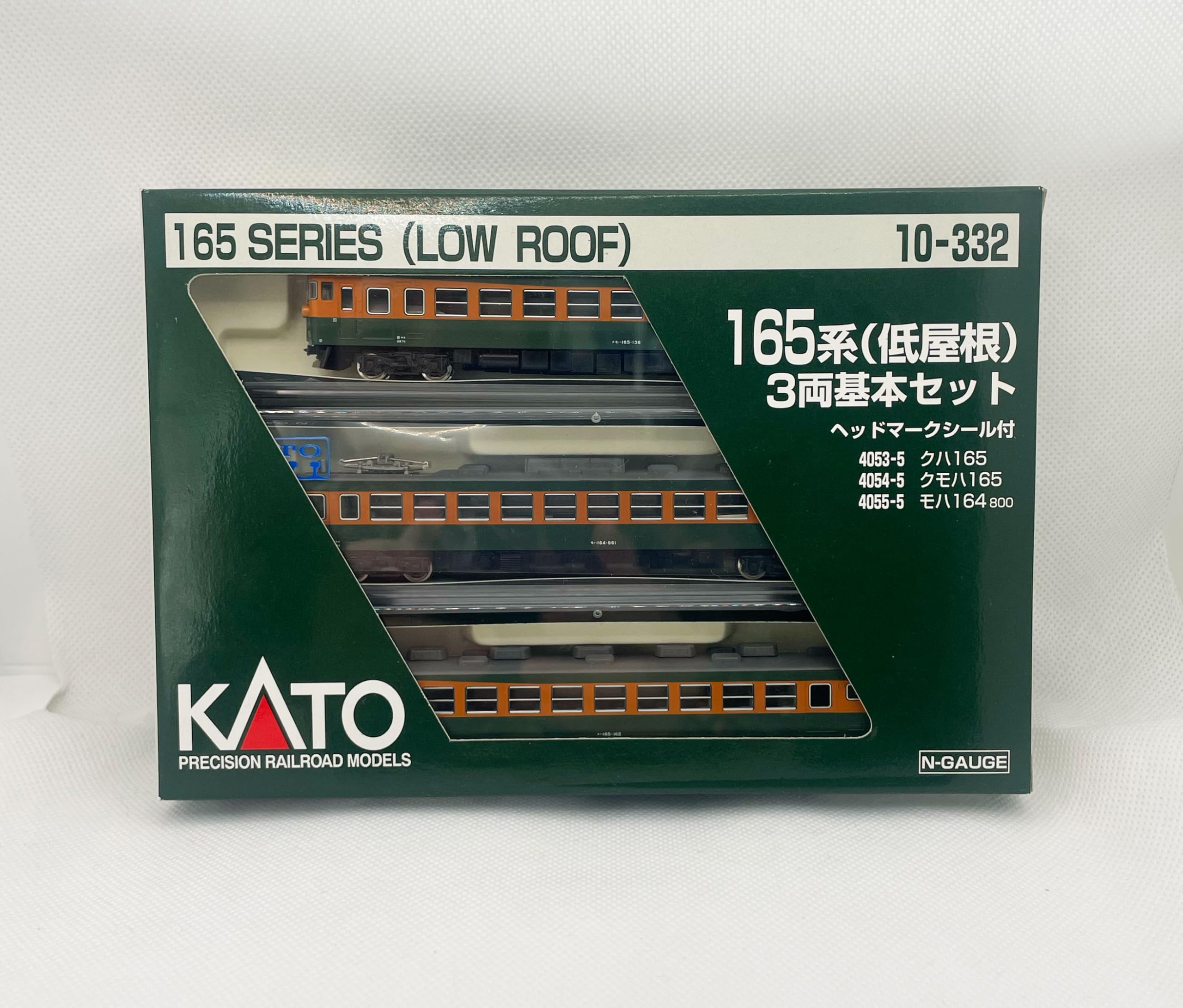 

KATO N gauge 10-332 165 series низкая крыша базовая (3 машины) старая упаковка