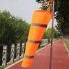 100/150/200cm Windsock Outdoor Wind Direction Measurement Reflective Belt Rip-stop Weather Vane for Airport Aviation Garden Farm