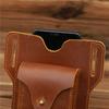 Men's Dual Phone Bag Hanging Waist Multifunctional Tool Sports Running Outdoor Construction Real Belt Cover Anti Loss