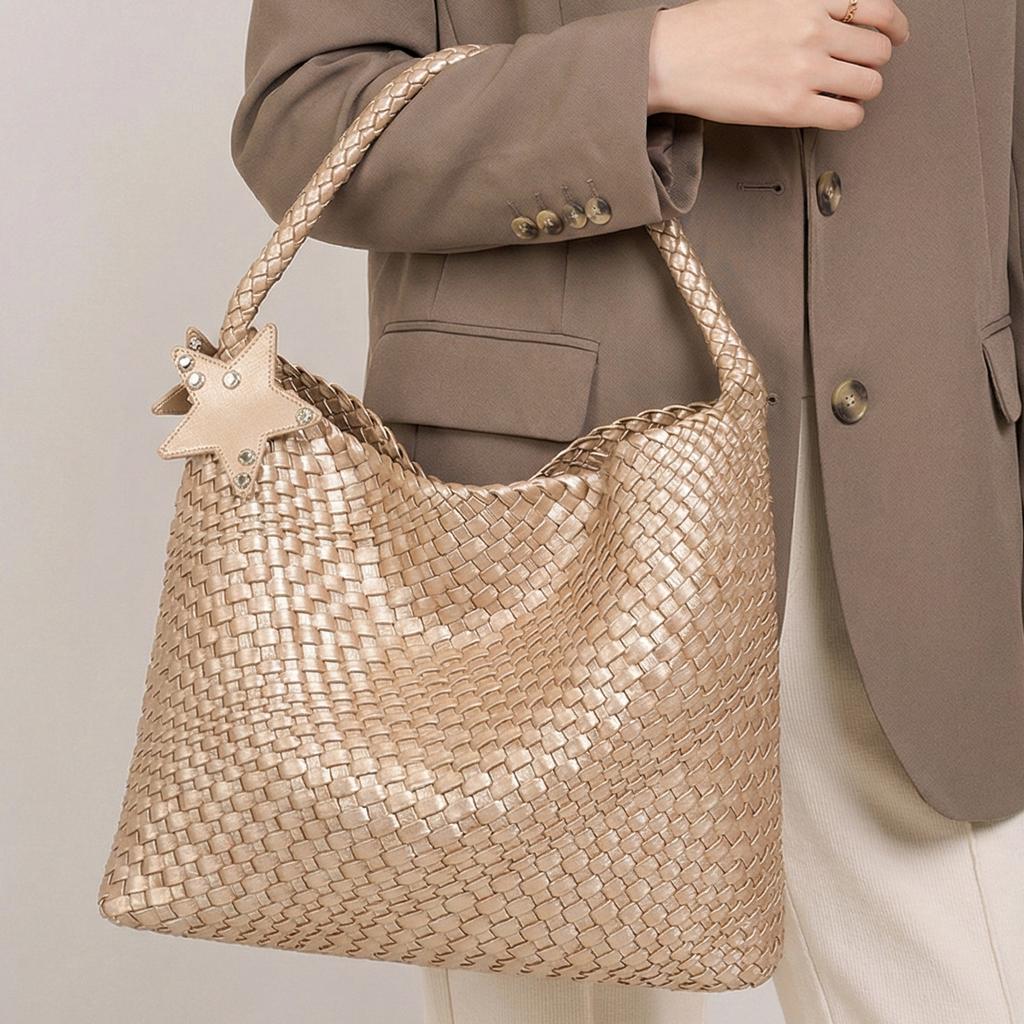 Large Size Tote Bag, Hand Woven Bag, Underarm Bag, Shoulder Bag, Large Capacity