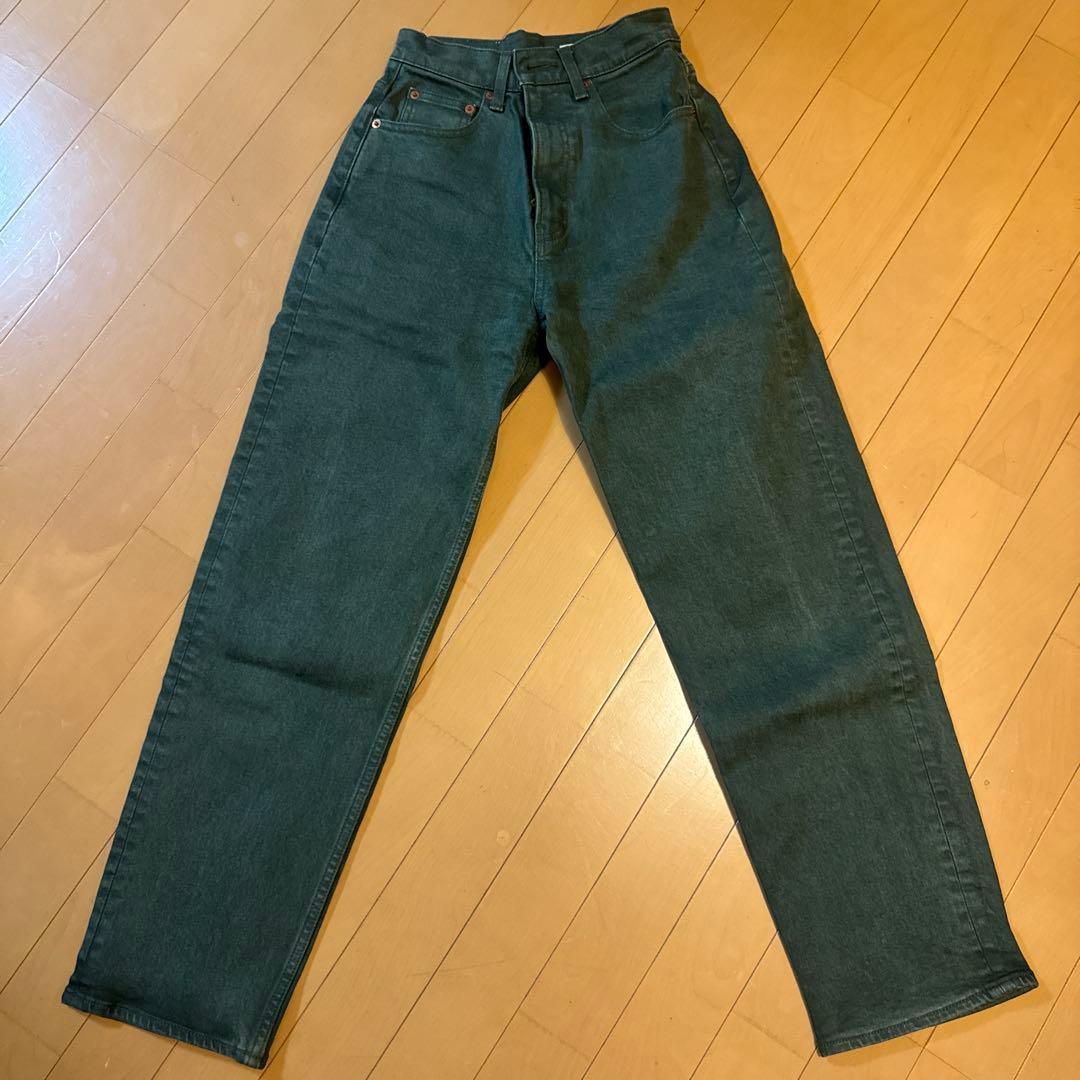 moussy denim green 24 inches