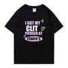 Dostala jsem své oversized tričko s dospělým humorem Unhinged Funny Humorous Letter 100% bavlna Unisex Dámská trička s krátkým rukávem Unisex Horní díly