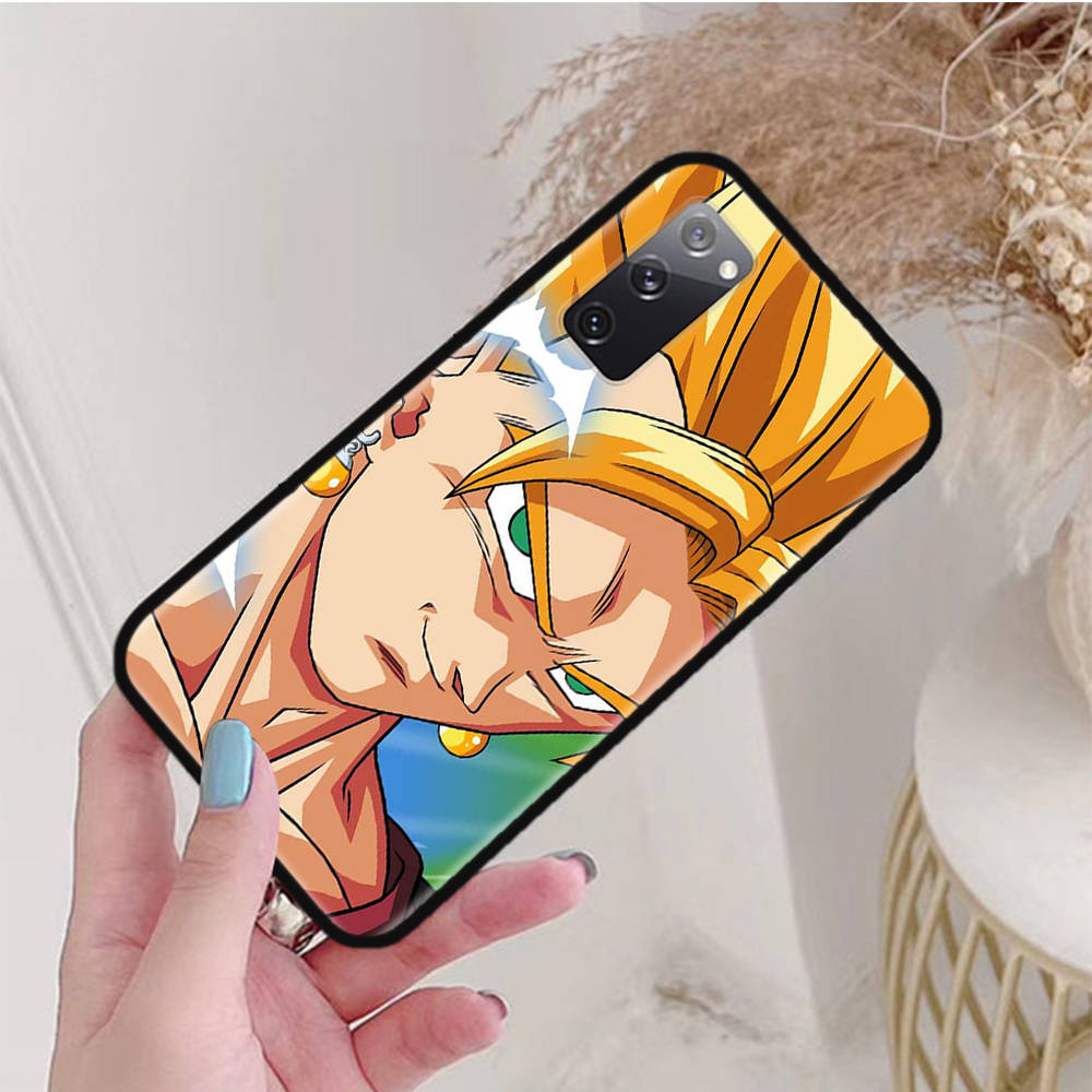 Black Case for Xiaomi Poco X6 X4 M5 M6 F5 F6 C65 C55 C50 C51 C40 Pro Redmi 14C A3X 13C 12C 11T 10A 9C Note 7 6 8A Plus W-86 Dragon Ball Super