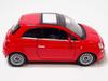 Kinsmart Fiat 500 Red Diecast Model Car KT5345 1/28