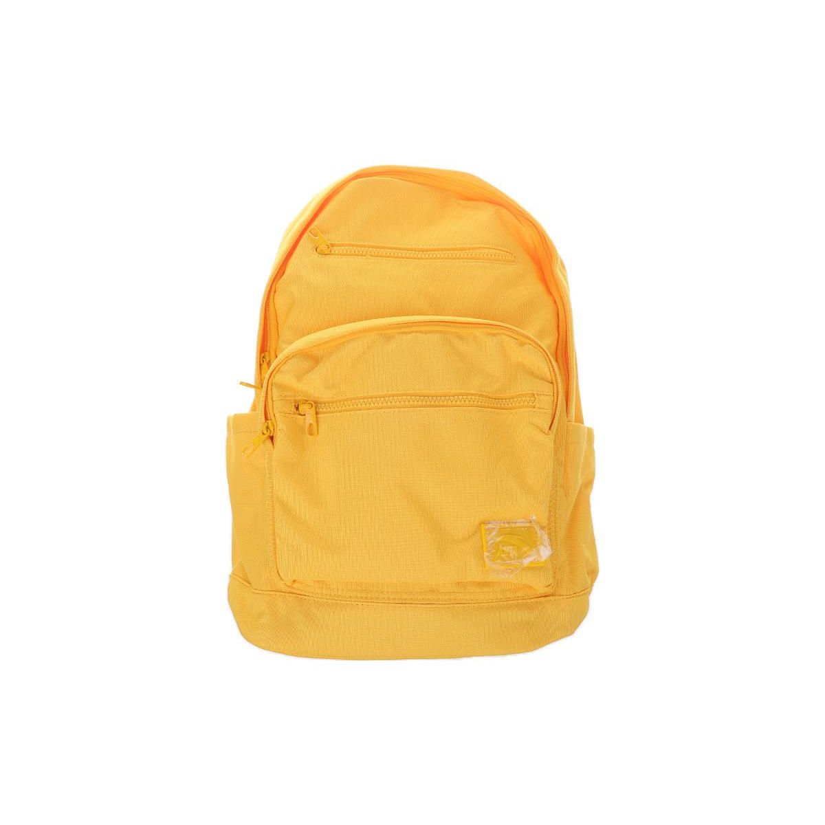 Anta Lifestyle Series Casual Sports Large Capacity Zipper Fabric Backpack Unisex Backpack Yellow 192228152-3 Yellow