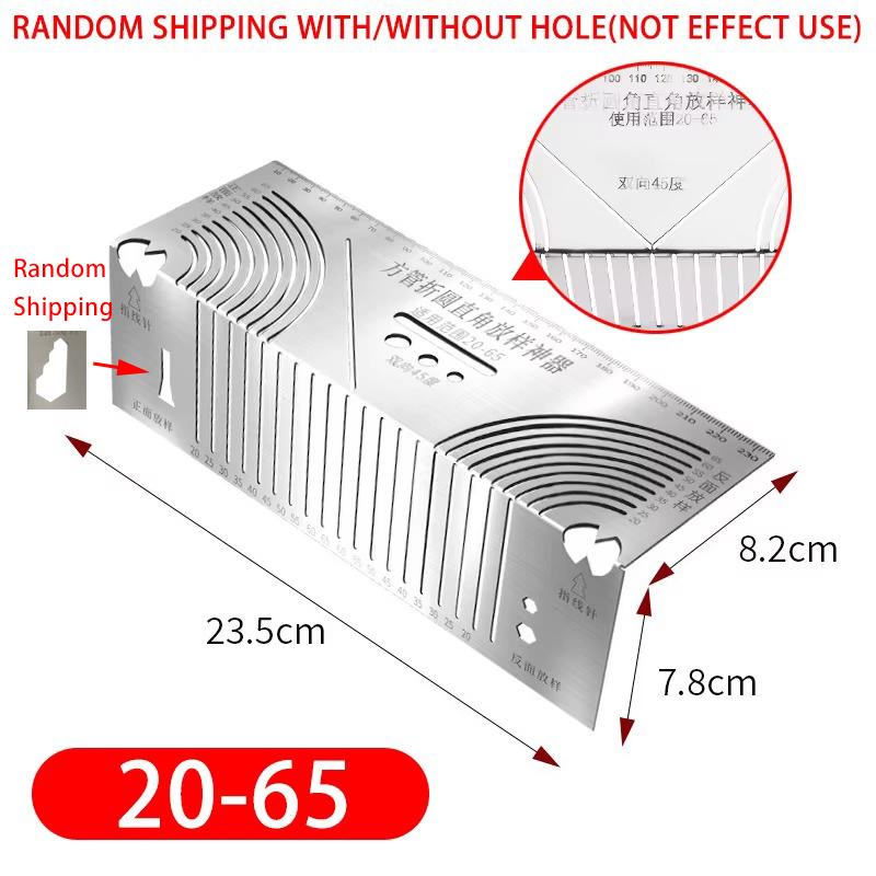 

Дуговая маркировочная линейка, прямоугольный конструктор, дуга, параллельный чертежный инструмент, складная линейка на 90 градусов для металлообработки, руководство по резке trumpet