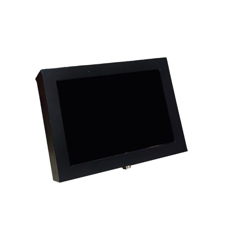 

Elegant Storage Solution for Small Items Clear Standing Display Case Pin Storage Box Leather Texture for Badges and Pins