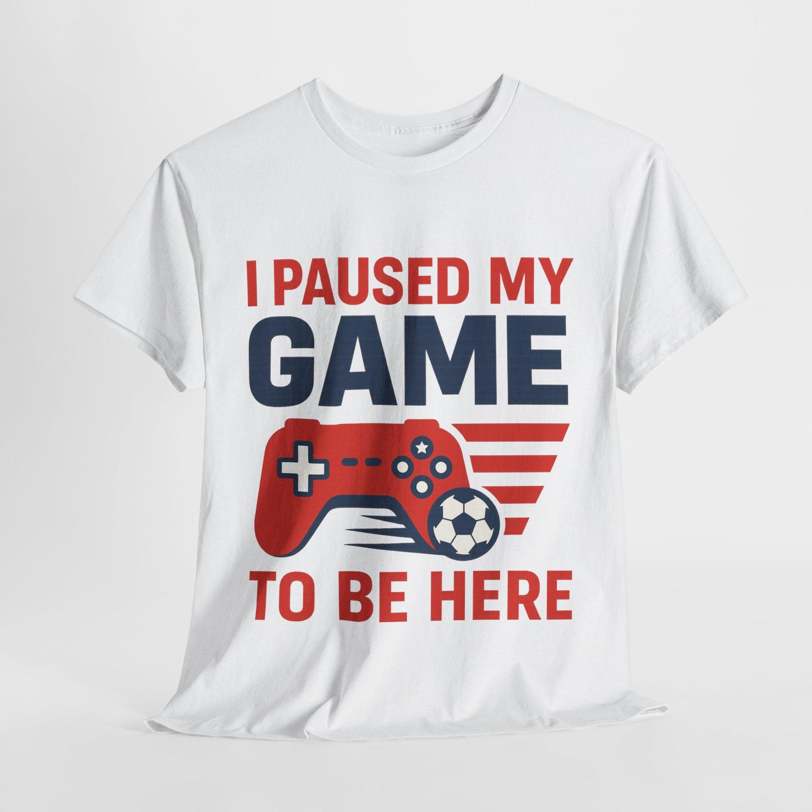 United States Soccer World Cup 2026, Football Fan Gift, Paused Game, Sports Shirt, USA Soccer Tee, Football Enthusiast Top, Soccer 3XL