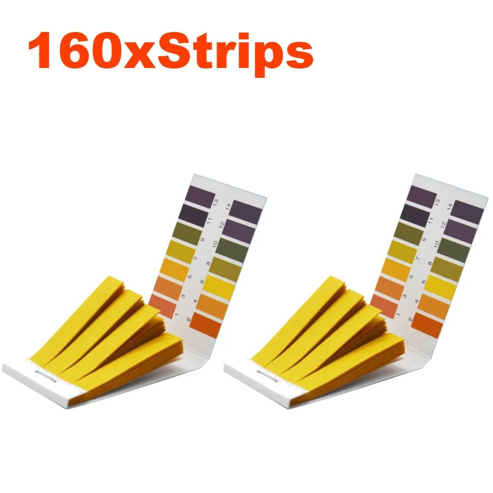 80-800Pcs PH Test Strips 1-14 PH Wide Range PH Strips for Water Urine Soil PH Controller Indicator Test Strips Tester Paper