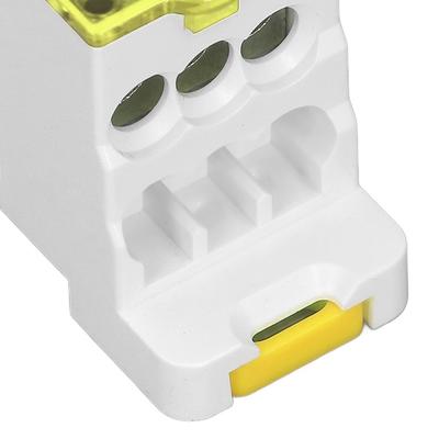 690V DIN Rail Distribution Box 125A Yellow Blue Green Terminal Block Universal Junction Box Various Power Distribution