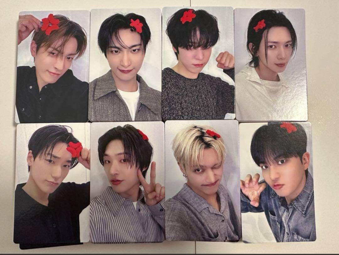 

[Б/У] ATEEZ JUMPUP jump up бонусная торговая карта полный набор из 8 штук