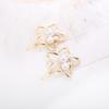 Korean Style Geometric Pearl Hairpin for Bangs