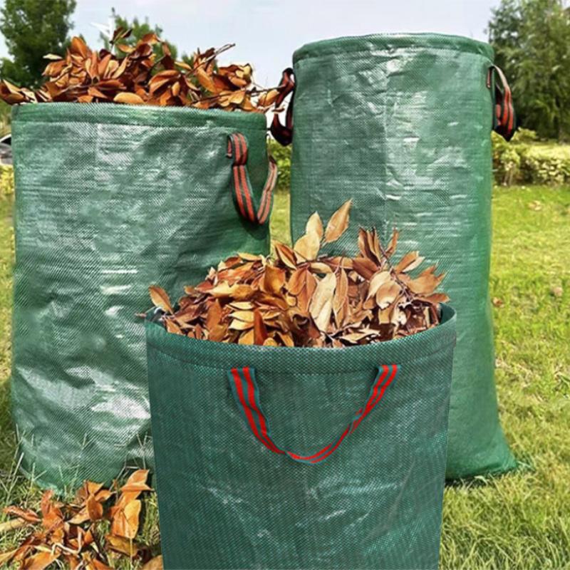Garden Waste Bag - Reusable Yard Debris Bags with Handles for Plant, Grass, and Leaf Collection