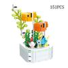 Kids Toy Building Block Flower Model Eternal Bouquet Creative Home Desk Plant Decoration Educational Toys For Kids Birthday Gift