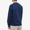 Adidas Originals Adicolor Classics 3-Stripes Color Block Logo Sweatshirt Men Sweatshirt Night-Indigo IM4515