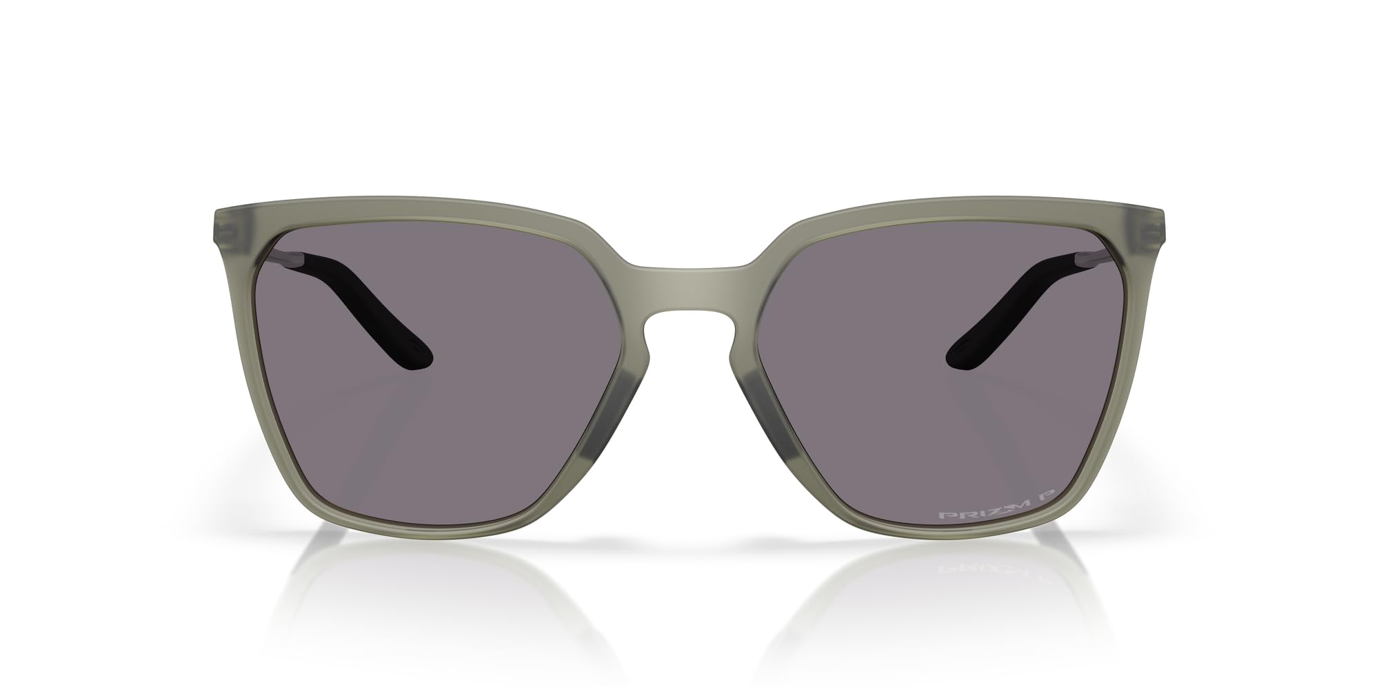 

Oakley Sunglasses Matte Olive Ink Frame Prizm Grey Polar 57mm Women s 0OO9480, (Front), Lens,