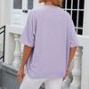 Summer Women's Cardigan New Solid Color Mid Sleeve Cardigan Knitted Cardigan Jacket Air Conditioner Shirt