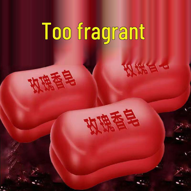 New Rose Scented Essential Oil Soap for Women - Long-Lasting Fragrance