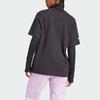 adidas X Stella Mccartney Co-Branded Solid Color Logo Loose Round Neck Short Sleeve T-Shirt Women Tops Black IB6854