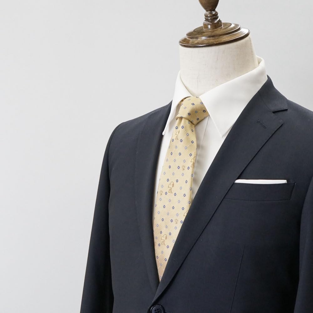 Peanuts Snoopy Tie, Beige, SNOOPY Brand Tie, Gift