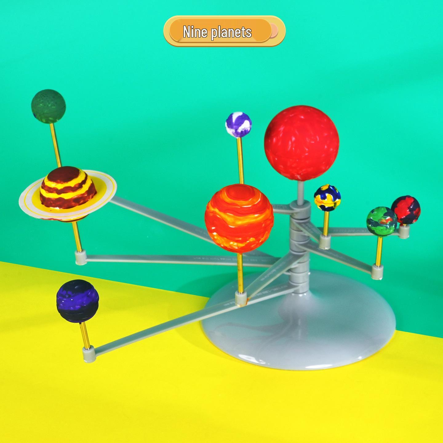DIY Solar System Model Kit for Students: Handmade STEAM Science Experiment