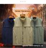 Men's Double-Sided Multi-Pocket Fleece-Lined Workwear Vest