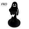 Decorative Tealight Candle Holder Halloween Wooden Holder, Black Hollow Crow Spider Display Stand, Gothic Silhouette Tabletop Decor for Home