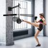 Wall Mount Boxing Spinning Bar, Spinning Bar with Punching Ball, Adjustable Boxing Speed Trainer, Reflex Boxing Bar with Gloves, Boxing Training