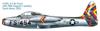 Italeri Scale American Thunderjet Plastic Model Kit IT1321 1/72 F-84G (Airplane)