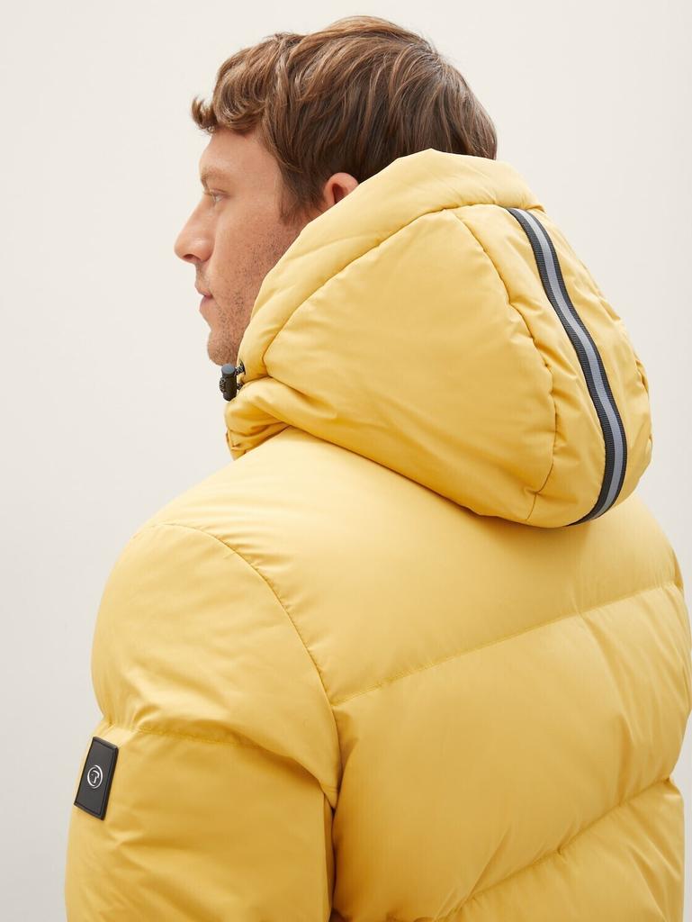 Демисезонная куртка Tom Tailor Jacke mit recycelter Daune (1037350) golden fall