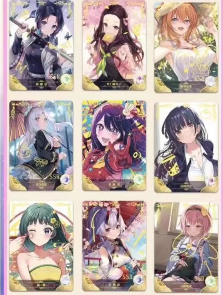 Goddess Story Card Qing Zhi Yushen Kapitel Exquisiter Malstil SSP Flash-Karten Anime-Charakter Sammelkarte Spielzeug Geschenk