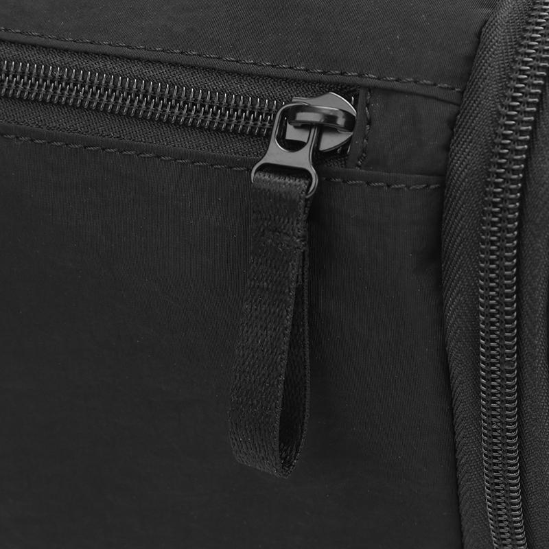 Minimalist Men's Crossbody Bag with Multiple Zipper Compartments for Urban Lifestyle
