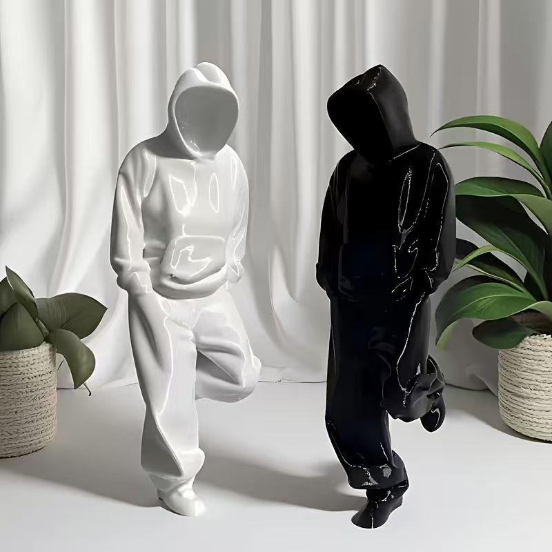 3D-gedruckte Heimdekoration Wohnzimmerdekoration Figur Harzhandwerk Skulptur Heimzubehör Figuren für Innenräume