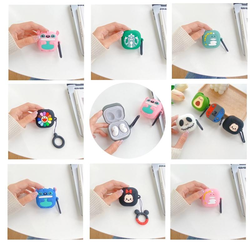 Cute Cartoon Tpu Earphone Case Compatible With Samsung Buds2 Pro Live Minnie And Mickey