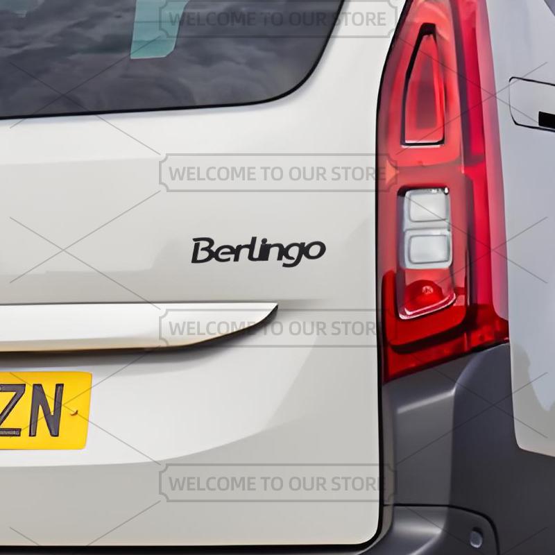 Car 3D Metal For Citroen Berlingo B9 K9 Caravans Camper Van Body Emblem Badge Decals Auto Tail Sticker Decorative Accessories