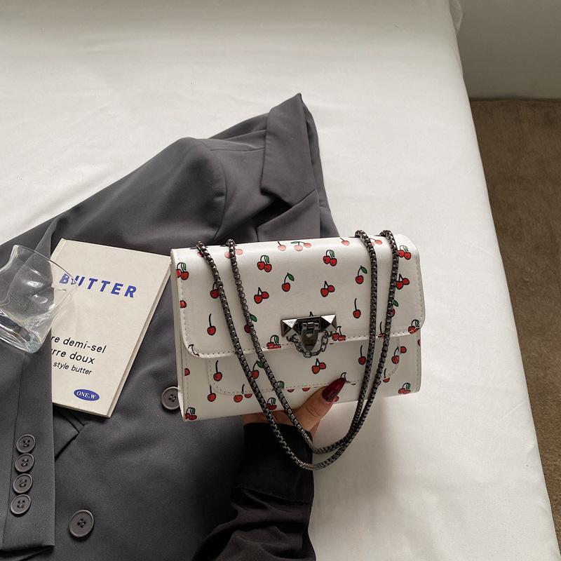 Summer New Niche Aesthetic Personality Trend Small Square Bag Fashion Simple Chain Shoulder Messenger Bag