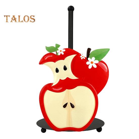 

Держатель для бумажных полотенец, стойка для салфеток с утяжеленным основанием, простая установка, держатель для рулонной бумаги, аксессуары для декора кухонной столешницы Apple