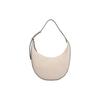 Longchamp Le Roseau Essential 28 Geprägtes Logo Reißverschluss Kalbsleder Halbmond Umhängetasche Mittel Damen Umhängetasche Mandel 10218968266