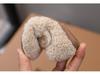 Kids' Plush Furry Shoes - 2025 Autumn & Winter Korean-Style Velvet Cotton Shoes for Girls