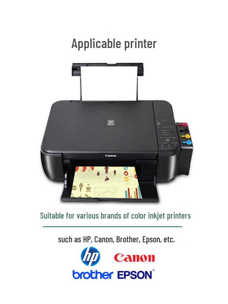 Li Huang A4 High-Gloss Photo Paper: 115g, 160g, 180g, and 200g, Single-sided Coated for Color Inkjet or Dye Printing.